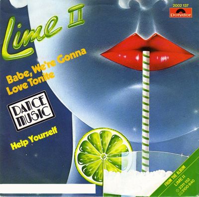 Lime II - Babe, We're Gonna Love Tonite Vinyl Singles Vinyl (VG) <br> Hoes (G+)