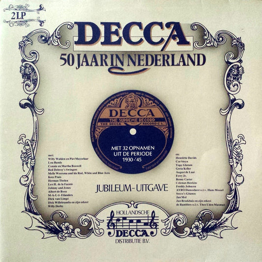 Various - Decca 50 Jaar In Nederland (LP)