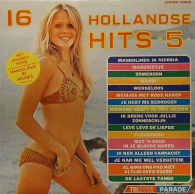 Various - 16 Hollandse Hits 5 (LP)