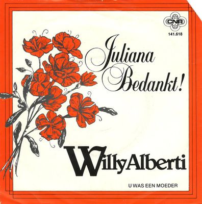 Willy Alberti - Juliana Bedankt! Vinyl Singles Media: VG <br> Hoes: G+