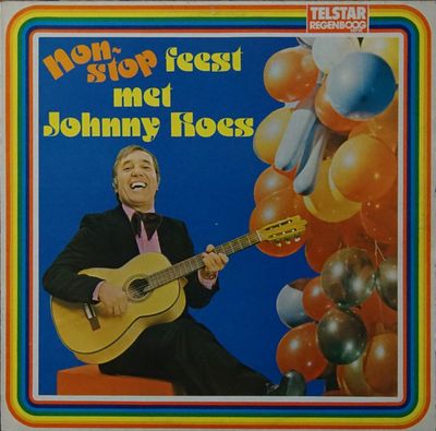Johnny Hoes - Non-Stop Feest Met Johnny Hoes (LP)