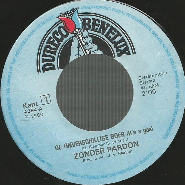 Zonder Pardon - De Onverschillige Boer