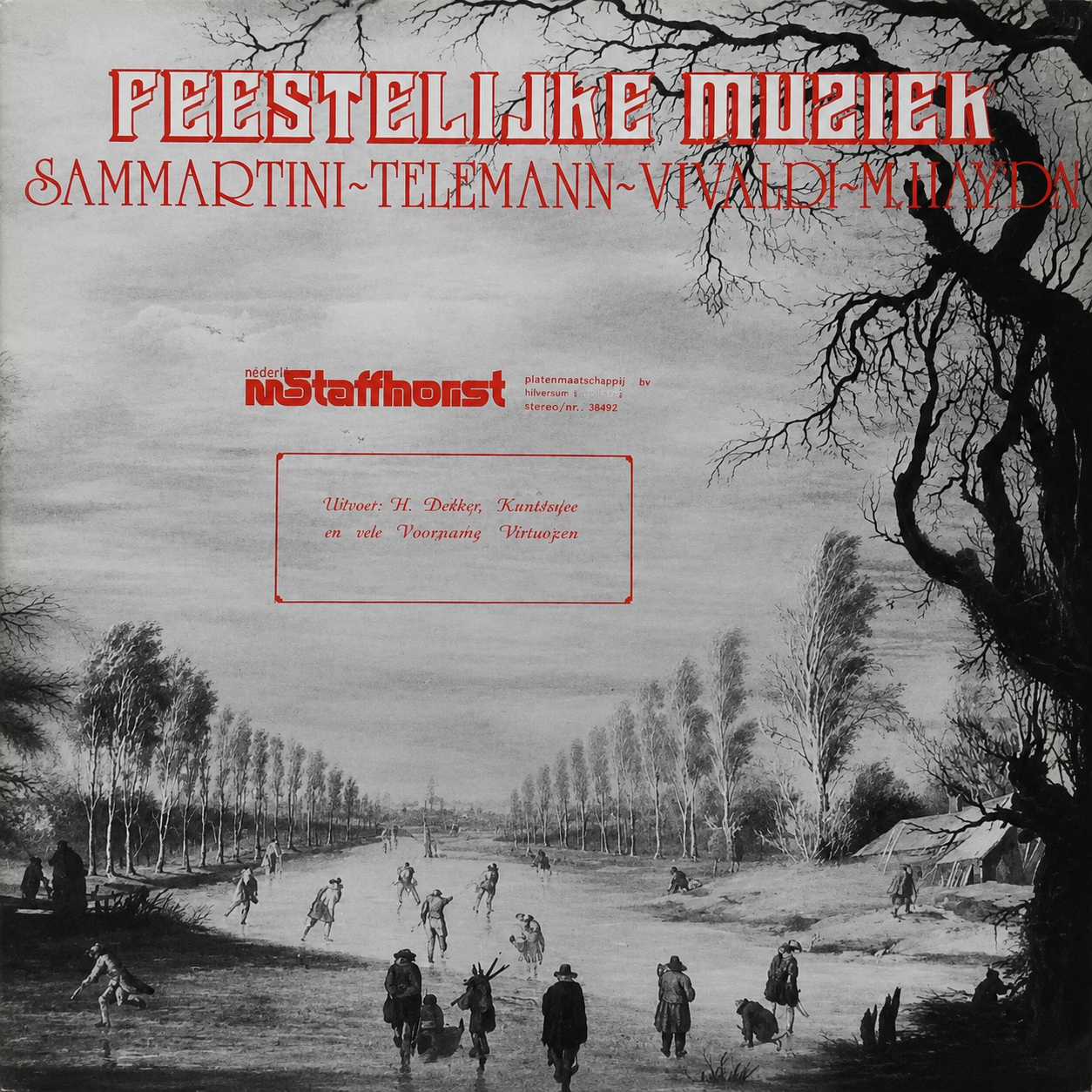 Sammartini ~ Telemann ~ Vivaldi ~ M. Haydn, Magdalena Kuhn, Julian B. Coco - Feestelijke Muziek (LP)