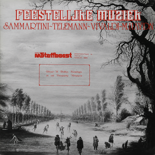 Sammartini ~ Telemann ~ Vivaldi ~ M. Haydn, Magdalena Kuhn, Julian B. Coco - Feestelijke Muziek (LP)