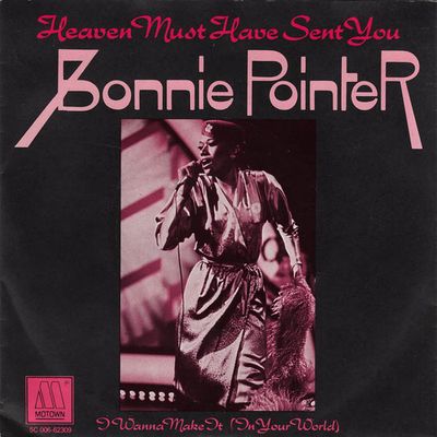 Bonnie Pointer - Heaven Must Have Sent You Vinyl Singles Vinyl (VG) <br> Hoes (G+)