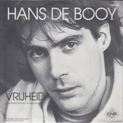 Hans De Booy - Vrijheid Vinyl Singles Vinyl Zeer Goed / Hoesje Goed "VINYLSINGLES.NL"