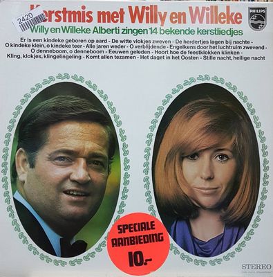 Willy & Willeke Alberti - Kerstmis Met Willy En Willeke (LP)