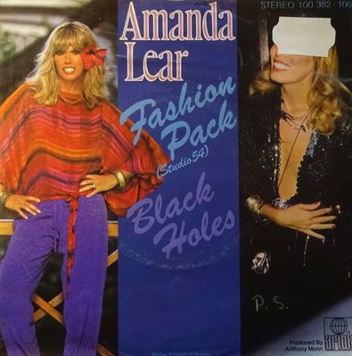 Amanda Lear - Fashion Pack (Studio 54) Vinyl Singles Vinyl Zeer Goed / Hoesje Goed "VINYLSINGLES.NL"