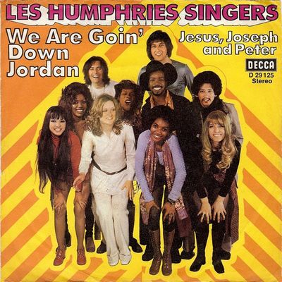 Les Humphries Singers - We Are Goin' Down Jordan Vinyl Zeer Goed / Hoesje Plakband "VINYLSINGLES.NL"