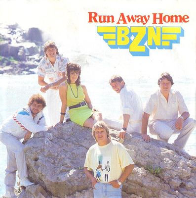 BZN - Run Away Home Vinyl Singles Vinyl Zeer Goed / Hoesje Goed "VINYLSINGLES.NL"