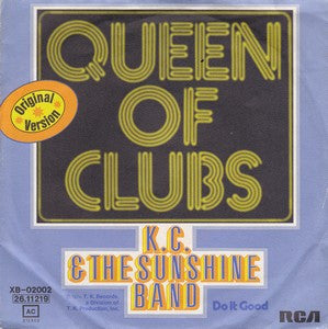 KC & The Sunshine Band - Queen Of Clubs Vinyl Singles Media: VG <br> Hoes: G+