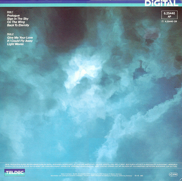 Frank Duval - If I Could Fly Away (LP) Vinyl LP Vinyl Very Good (VG) <br> Hoes Good Plus (G+)