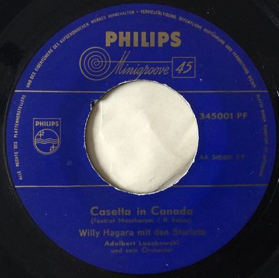 Willy Hagara - Casetta In Canada