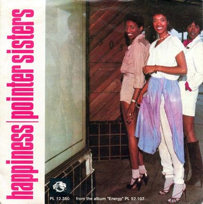 Pointer Sisters - Happiness Vinyl Singles Vinyl Zeer Goed / Hoesje Goed "VINYLSINGLES.NL"