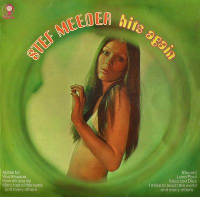 Stef Meeder - Hits Again (LP) Vinyl Zeer Goed / Hoes Goed "VINYLSINGLES.NL"