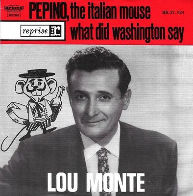 Lou Monte - Pepino The Italian Mouse Vinyl Singles Vinyl (VG) <br> Hoes (G+)