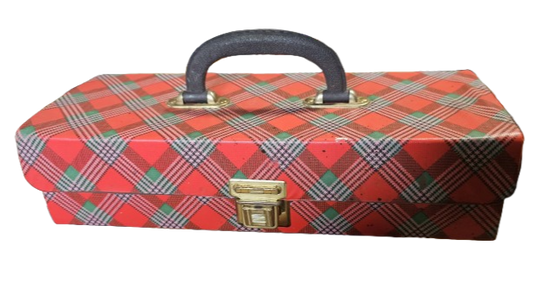 Cassettebandjes Koffer – grijs Accessoires Goede Staat "VINYLSINGLES.NL"