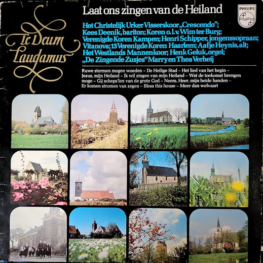 Christelijk Urker Visserskoor Crescendo - Laat Ons Zingen Van De Heiland (LP) Vinyl LP VINYLSINGLES.NL