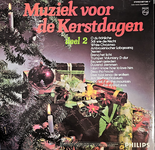 Various - Muziek Voor De Kerstdagen Deel * (LP) Vinyl LP Vinyl Zeer Goed / Hoesje Goed "VINYLSINGLES.NL"
