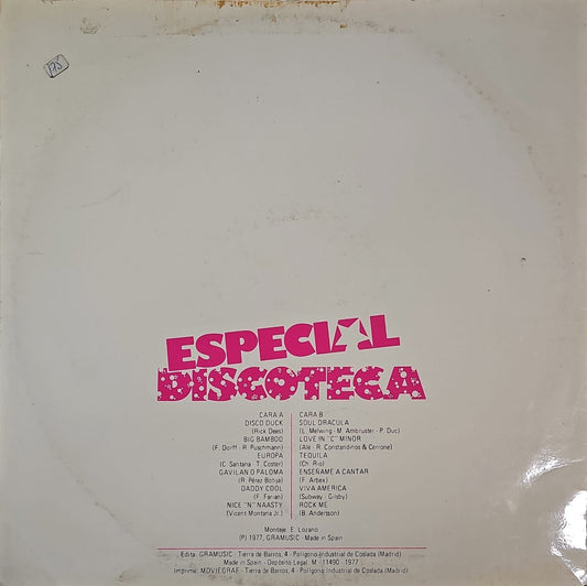 Unknown Artist - Especial Discoteca (LP)