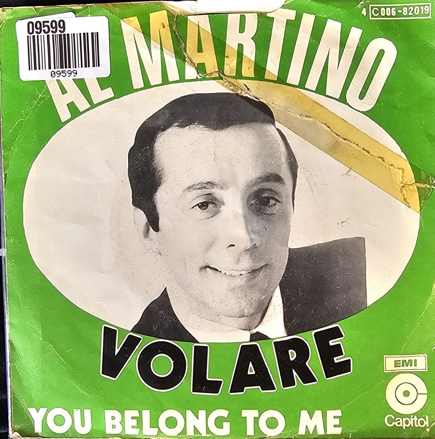 Al Martino - Volare (B-Keus) Vinyl Singles Vinyl Goed / Hoes Redelijk