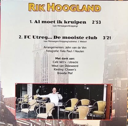 Rik Hoogland - Al Moet Ik Kruipen (CD) 71146 Compact Disc Single Goede Staat