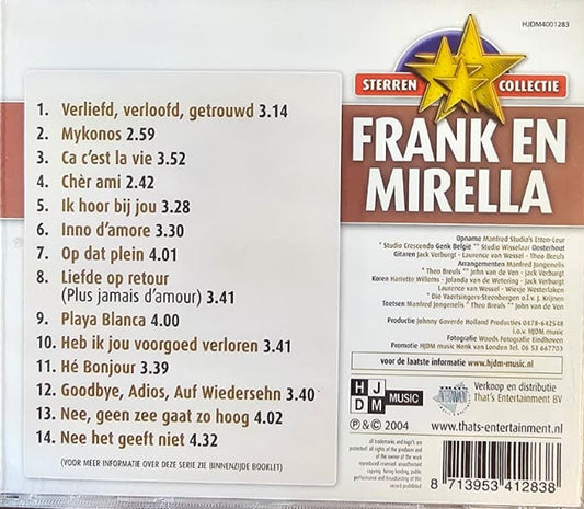 Frank En Mirella - Gouden Successen Vol.2 (CD) Compact Disc Goede Staat "VINYLSINGLES.NL"