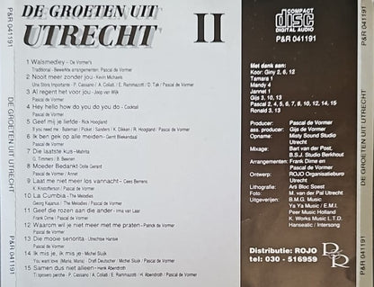 Various - De Groeten Uit Utrecht II (CD) VINYLSINGLES.NL