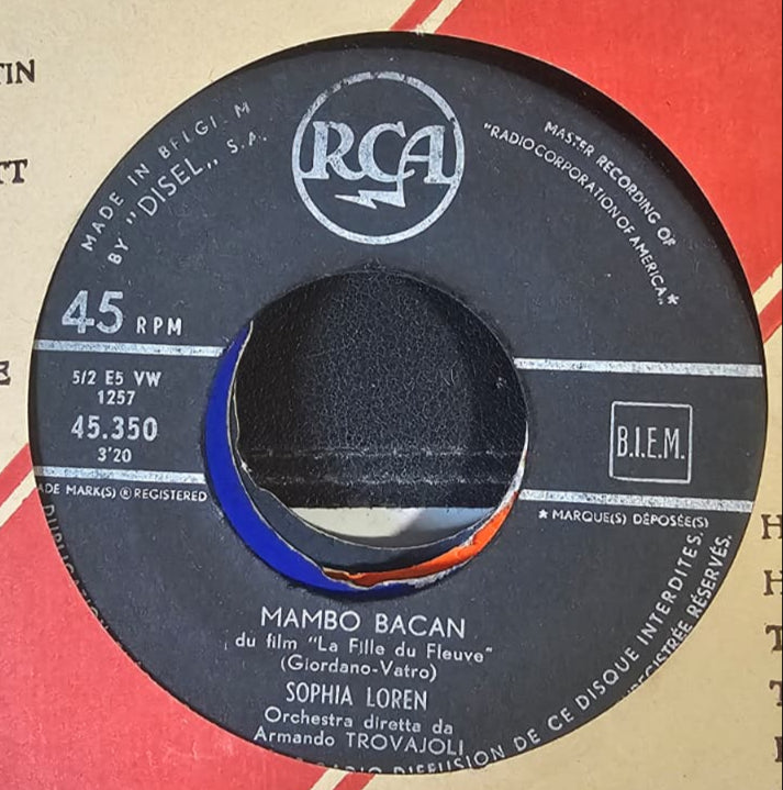 Sophia Loren - Mambo Bacan Vinyl Singles Vinyl Goed / Hoes Generic
