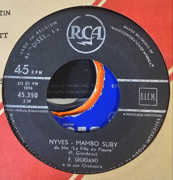 Sophia Loren - Mambo Bacan Vinyl Singles Vinyl Goed / Hoes Generic