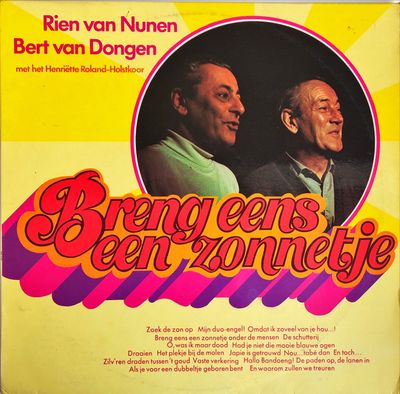 Rien van Nunen - Breng Eens Een Zonnetje (LP)