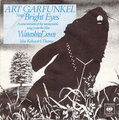 Art Garfunkel - Bright Eyes Vinyl Singles Vinyl (VG) <br> Hoes (G+)