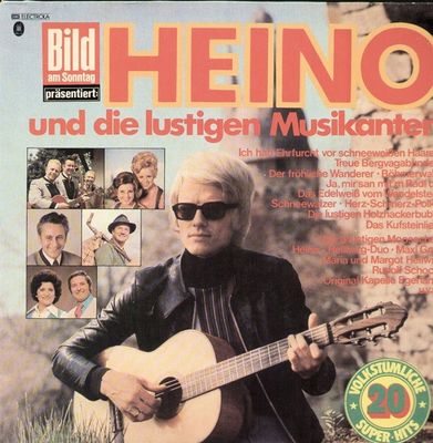 Heino - Heino Und Die Lustigen Musikanten (LP) Vinyl LP Vinyl (VG) <br> Hoes (G+)