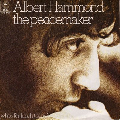 Albert Hammond - The Peacemaker Vinyl Singles Vinyl Zeer Goed / Hoesje Goed "VINYLSINGLES.NL"