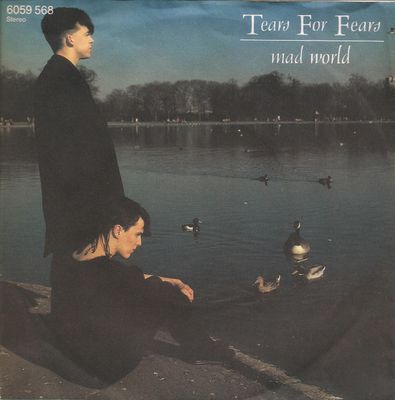 Tears For Fears - Mad World Vinyl Zeer Goed / Hoesje Goed "VINYLSINGLES.NL"