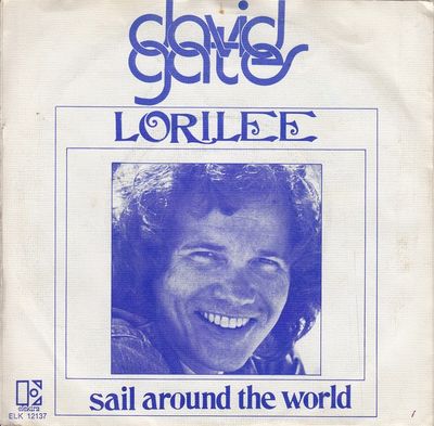 David Gates - Lorilee Vinyl Singles Media: VG <br> Hoes: G+