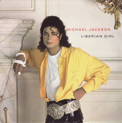 Michael Jackson - Liberian Girl Vinyl Singles Vinyl Zeer Goed / Hoesje Goed "VINYLSINGLES.NL"