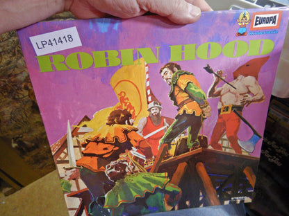 Eberhard Alexander-Burgh ‎- Robin Hood (LP) Vinyl LP Vinyl Very Good (VG) <br> Hoes Good Plus (G+)