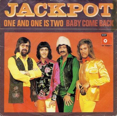 Jackpot - One And One Is Two Vinyl Zeer Goed / Hoesje Goed "VINYLSINGLES.NL"