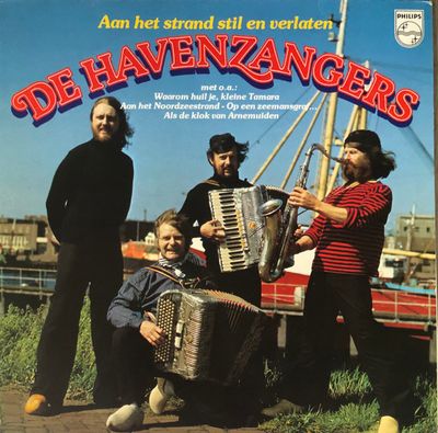 Havenzangers - Aan Het Strand Stil En Verlaten (LP) Vinyl LP Media G+ / Sleeve VG+
