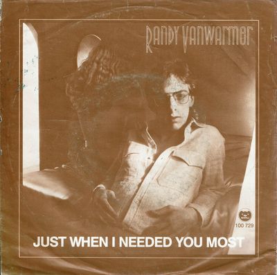 Randy Vanwarmer - Just When I Needed You Most