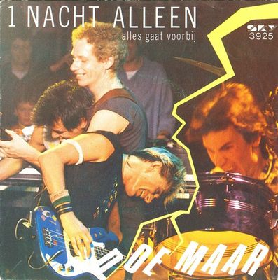 Doe Maar - 1 Nacht Alleen Vinyl Singles Media VG+ / Sleeve G+