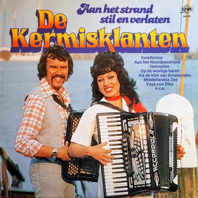 Kermisklanten - Aan Het Strand Stil En Verlaten (LP) Vinyl Zeer Goed / Hoes Goed "VINYLSINGLES.NL"
