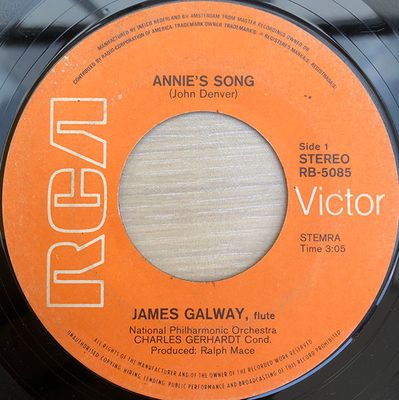 James Galway - Annie's Song