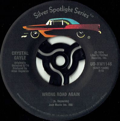 Crystal Gayle - Wrong Road Again