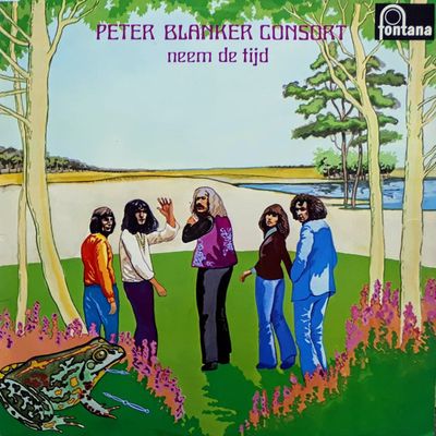 Peter Blanker Consort - Neem De Tijd (LP) Vinyl LP Vinyl Very Good (VG) <br> Hoes Good Plus (G+)