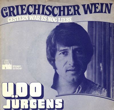 Udo Jürgens - Griechischer Wein Vinyl Singles Vinyl (VG) <br> Hoes (G+)