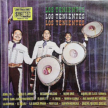 Los Tenientes - Los Tenientes (LP) Vinyl Zeer Goed / Hoes Goed "VINYLSINGLES.NL"