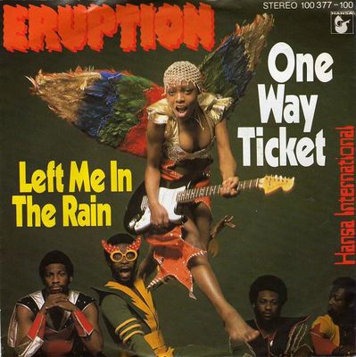 Eruption - One Way Ticket Vinyl Singles Vinyl (VG) <br> Hoes (G+)