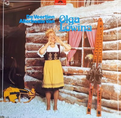 Olga Lowina - De Veertien Allerbeste Van Olga Lowina (LP) Vinyl Zeer Goed / Hoes Goed "VINYLSINGLES.NL"